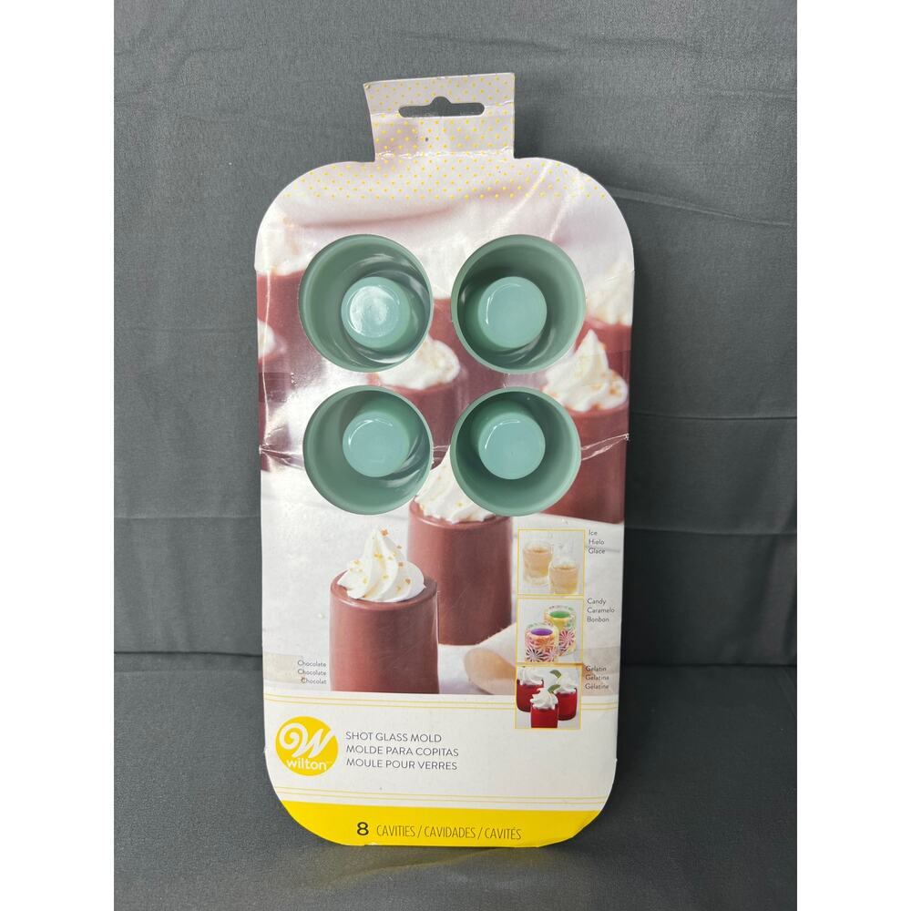 Wilton Shot Glass Mold NIP